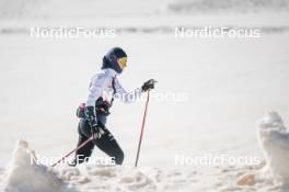 19.06.2024, Tignes, France (FRA): Juliette Ducordeau (FRA) - Cross-Country summer training, Tignes (FRA). www.nordicfocus.com. © Authamayou/NordicFocus. Every downloaded picture is fee-liable.