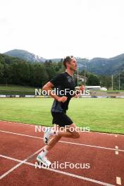 03.07.2024, Saint-Claude, France (FRA): Candide Pralong (SUI), Team Nordic Experience - Cross-Country summer training, Sainte-Claude (FRA). www.nordicfocus.com. © Manzoni/NordicFocus. Every downloaded picture is fee-liable.