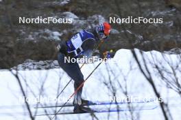 07.11.2024, Davos, Switzerland (SUI): Antonin Savary (SUI) - Cross-Country training, snowfarming track, Davos (SUI). www.nordicfocus.com. © Manzoni/NordicFocus. Every downloaded picture is fee-liable.