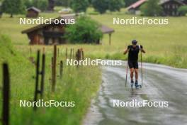 21.06.2024, Les Diablerets, Switzerland (SUI): Valerio Grond (SUI) - Cross-Country summer training, Les Diablerets (SUI). www.nordicfocus.com. © Manzoni/NordicFocus. Every downloaded picture is fee-liable.