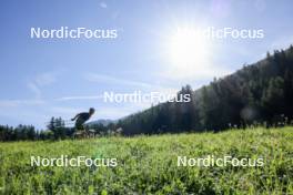 15.08.2024, Ulrichen, Switzerland (SUI): Jan-Friedrich Doerks (GER) - Cross-Country summer training, Ulrichen (SUI). www.nordicfocus.com. © Manzoni/NordicFocus. Every downloaded picture is fee-liable.