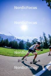 18.07.2024, Lenzerheide, Switzerland (SUI): Lea Fischer (SUI) - Cross-Country summer training, Lenzerheide (SUI). www.nordicfocus.com. © Manzoni/NordicFocus. Every downloaded picture is fee-liable.