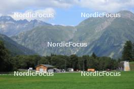 15.08.2024, Ulrichen, Switzerland (SUI): Event Feature: Overview over the Nordic Center Goms - Cross-Country summer training, Ulrichen (SUI). www.nordicfocus.com. © Manzoni/NordicFocus. Every downloaded picture is fee-liable.