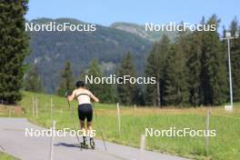 18.07.2024, Lenzerheide, Switzerland (SUI): Candide Pralong (SUI) - Cross-Country summer training, Lenzerheide (SUI). www.nordicfocus.com. © Manzoni/NordicFocus. Every downloaded picture is fee-liable.