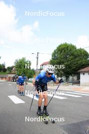 24.07.2024, Premanon, France (FRA): Remi Bourdin (FRA) - Cross-Country summer training, Premanon (FRA). www.nordicfocus.com. © Manzoni/NordicFocus. Every downloaded picture is fee-liable.