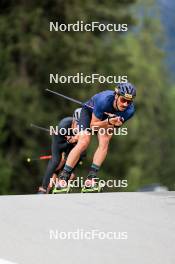 10.09.2024, Lenzerheide, Switzerland (SUI): Jonas Baumann (SUI) - Cross-Country training, Lenzerheide (SUI). www.nordicfocus.com. © Manzoni/NordicFocus. Every downloaded picture is fee-liable.