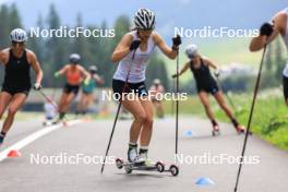 15.08.2024, Ulrichen, Switzerland (SUI): Lena Keck (GER) - Cross-Country summer training, Ulrichen (SUI). www.nordicfocus.com. © Manzoni/NordicFocus. Every downloaded picture is fee-liable.