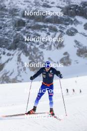 14.10.2024, Ramsau am Dachstein, Austria (AUT): Federico Pellegrino (ITA) - Cross-Country summer training, Dachsteinglacier, Ramsau am Dachstein (AUT). www.nordicfocus.com. © Manzoni/NordicFocus. Every downloaded picture is fee-liable.