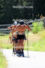 06.08.2024, Lenzerheide, Switzerland (SUI): Roman Schaad (SUI) - Cross-Country summer training, Lenzerheide (SUI). www.nordicfocus.com. © Manzoni/NordicFocus. Every downloaded picture is fee-liable.