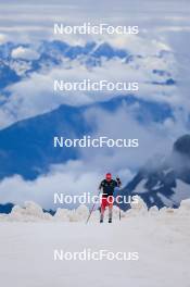 22.06.2024, Les Diablerets, Switzerland (SUI): Antonin Savary (SUI) - Cross-Country summer training on the Glacier 3000, Les Diablerets (SUI). www.nordicfocus.com. © Manzoni/NordicFocus. Every downloaded picture is fee-liable.