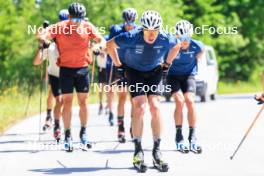 21.06.2024, Les Diablerets, Switzerland (SUI): Janik Riebli (SUI) - Cross-Country summer training, Les Diablerets (SUI). www.nordicfocus.com. © Manzoni/NordicFocus. Every downloaded picture is fee-liable.