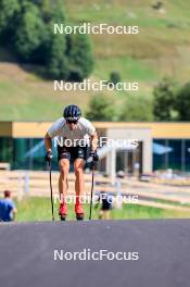 15.08.2024, Ulrichen, Switzerland (SUI): Jan Stoelben (GER) - Cross-Country summer training, Ulrichen (SUI). www.nordicfocus.com. © Manzoni/NordicFocus. Every downloaded picture is fee-liable.