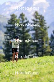 15.08.2024, Ulrichen, Switzerland (SUI): Jan Stoelben (GER) - Cross-Country summer training, Ulrichen (SUI). www.nordicfocus.com. © Manzoni/NordicFocus. Every downloaded picture is fee-liable.