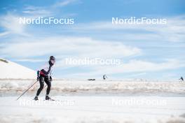 18.06.2024, Tignes, France (FRA): Mélissa Gal (FRA) - Cross-Country summer training, Tignes (FRA). www.nordicfocus.com. © Authamayou/NordicFocus. Every downloaded picture is fee-liable.