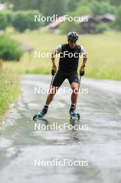 21.06.2024, Les Diablerets, Switzerland (SUI): Valerio Grond (SUI) - Cross-Country summer training, Les Diablerets (SUI). www.nordicfocus.com. © Manzoni/NordicFocus. Every downloaded picture is fee-liable.