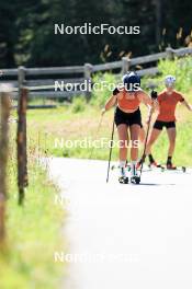 06.08.2024, Lenzerheide, Switzerland (SUI): Giuliana Werro (SUI) - Cross-Country summer training, Lenzerheide (SUI). www.nordicfocus.com. © Manzoni/NordicFocus. Every downloaded picture is fee-liable.