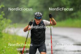 21.06.2024, Les Diablerets, Switzerland (SUI): Valerio Grond (SUI) - Cross-Country summer training, Les Diablerets (SUI). www.nordicfocus.com. © Manzoni/NordicFocus. Every downloaded picture is fee-liable.