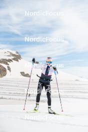 18.06.2024, Tignes, France (FRA): Léna Quintin (FRA) - Cross-Country summer training, Tignes (FRA). www.nordicfocus.com. © Authamayou/NordicFocus. Every downloaded picture is fee-liable.