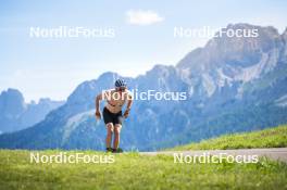 08.08.2024, Lavaze, Italy (ITA): Lucas Boegl (GER) - Cross-Country summer training, Lavaze (ITA). www.nordicfocus.com. © Vanzetta/NordicFocus. Every downloaded picture is fee-liable.