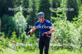 21.06.2024, Les Diablerets, Switzerland (SUI): Fabrizio Albasini (SUI) - Cross-Country summer training, Les Diablerets (SUI). www.nordicfocus.com. © Manzoni/NordicFocus. Every downloaded picture is fee-liable.