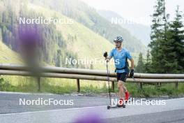 10.07.2024, Lavaze, Italy (ITA): Cyril Faehndrich (SUI) - Cross-Country summer training, Lavaze (ITA). www.nordicfocus.com. © Vanzetta/NordicFocus. Every downloaded picture is fee-liable.