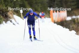 06.11.2024, Davos, Switzerland (SUI): Erwan Kaeser (SUI) - Cross-Country training, snowfarming track, Davos (SUI). www.nordicfocus.com. © Manzoni/NordicFocus. Every downloaded picture is fee-liable.