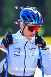 04.06.2024, Lenzerheide, Switzerland (SUI): Silvan Hauser (SUI) - Cross-Country training, Lenzerheide (SUI). www.nordicfocus.com. © Manzoni/NordicFocus. Every downloaded picture is fee-liable.