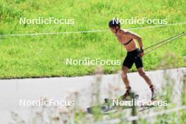 06.08.2024, Lenzerheide, Switzerland (SUI): Nicola Wigger (SUI) - Cross-Country summer training, Lenzerheide (SUI). www.nordicfocus.com. © Manzoni/NordicFocus. Every downloaded picture is fee-liable.