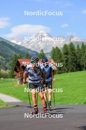 14.08.2024, Ulrichen, Switzerland (SUI): Lucas Boegl (GER) - Cross-Country summer training, Ulrichen (SUI). www.nordicfocus.com. © Manzoni/NordicFocus. Every downloaded picture is fee-liable.