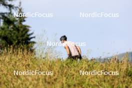 15.08.2024, Ulrichen, Switzerland (SUI): Janosch Brugger (GER) - Cross-Country summer training, Ulrichen (SUI). www.nordicfocus.com. © Manzoni/NordicFocus. Every downloaded picture is fee-liable.