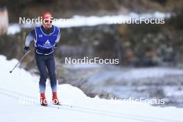 07.11.2024, Davos, Switzerland (SUI): Nicola Wigger (SUI) - Cross-Country training, snowfarming track, Davos (SUI). www.nordicfocus.com. © Manzoni/NordicFocus. Every downloaded picture is fee-liable.