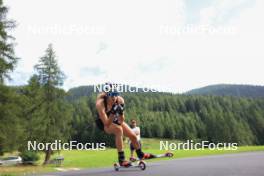 15.08.2024, Ulrichen, Switzerland (SUI): Pia Fink (GER) - Cross-Country summer training, Ulrichen (SUI). www.nordicfocus.com. © Manzoni/NordicFocus. Every downloaded picture is fee-liable.