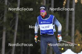 07.11.2024, Davos, Switzerland (SUI): Valerio Grond (SUI) - Cross-Country training, snowfarming track, Davos (SUI). www.nordicfocus.com. © Manzoni/NordicFocus. Every downloaded picture is fee-liable.