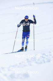 14.10.2024, Ramsau am Dachstein, Austria (AUT): Francesco De Fabiani (ITA) - Cross-Country summer training, Dachsteinglacier, Ramsau am Dachstein (AUT). www.nordicfocus.com. © Manzoni/NordicFocus. Every downloaded picture is fee-liable.