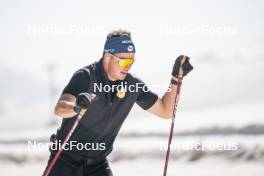 19.06.2024, Tignes, France (FRA): Jules Chappaz (FRA) - Cross-Country summer training, Tignes (FRA). www.nordicfocus.com. © Authamayou/NordicFocus. Every downloaded picture is fee-liable.