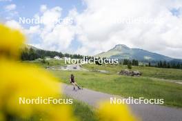 09.07.2024, Lavaze, Italy (ITA): Nicole Monsorno (ITA) - Cross-Country summer training, Lavaze (ITA). www.nordicfocus.com. © Vanzetta/NordicFocus. Every downloaded picture is fee-liable.