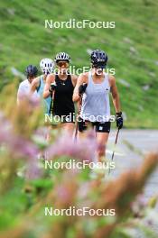 14.08.2024, Ulrichen, Switzerland (SUI): Laura Gimmler (GER) - Cross-Country summer training, Ulrichen (SUI). www.nordicfocus.com. © Manzoni/NordicFocus. Every downloaded picture is fee-liable.