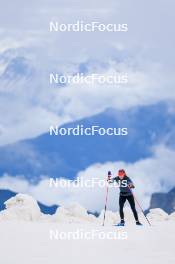 22.06.2024, Les Diablerets, Switzerland (SUI): Alina Meier (SUI) - Cross-Country summer training on the Glacier 3000, Les Diablerets (SUI). www.nordicfocus.com. © Manzoni/NordicFocus. Every downloaded picture is fee-liable.