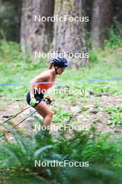 15.08.2024, Ulrichen, Switzerland (SUI): Katharina Hennig (GER) - Cross-Country summer training, Ulrichen (SUI). www.nordicfocus.com. © Manzoni/NordicFocus. Every downloaded picture is fee-liable.