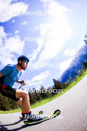 04.06.2024, Lenzerheide, Switzerland (SUI): Toni Livers (SUI) - Cross-Country training, Lenzerheide (SUI). www.nordicfocus.com. © Manzoni/NordicFocus. Every downloaded picture is fee-liable.