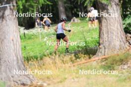 15.08.2024, Ulrichen, Switzerland (SUI): Coletta Rydzek (GER) - Cross-Country summer training, Ulrichen (SUI). www.nordicfocus.com. © Manzoni/NordicFocus. Every downloaded picture is fee-liable.