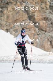 18.06.2024, Tignes, France (FRA): Mélissa Gal (FRA) - Cross-Country summer training, Tignes (FRA). www.nordicfocus.com. © Authamayou/NordicFocus. Every downloaded picture is fee-liable.