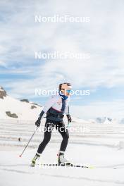 18.06.2024, Tignes, France (FRA): Léna Quintin (FRA) - Cross-Country summer training, Tignes (FRA). www.nordicfocus.com. © Authamayou/NordicFocus. Every downloaded picture is fee-liable.