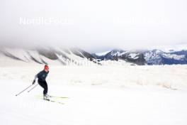 22.06.2024, Les Diablerets, Switzerland (SUI): Nadia Kaelin (SUI) - Cross-Country summer training on the Glacier 3000, Les Diablerets (SUI). www.nordicfocus.com. © Manzoni/NordicFocus. Every downloaded picture is fee-liable.