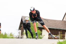 28.05.2024, Lenzerheide, Switzerland (SUI): Isai Naeff (SUI) - Cross-Country training, Lenzerheide (SUI). www.nordicfocus.com. © Manzoni/NordicFocus. Every downloaded picture is fee-liable.