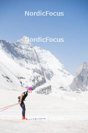 19.06.2024, Tignes, France (FRA): Hugo Lapalus (FRA) - Cross-Country summer training, Tignes (FRA). www.nordicfocus.com. © Authamayou/NordicFocus. Every downloaded picture is fee-liable.