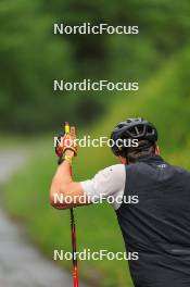 21.06.2024, Les Diablerets, Switzerland (SUI): Valerio Grond (SUI) - Cross-Country summer training, Les Diablerets (SUI). www.nordicfocus.com. © Manzoni/NordicFocus. Every downloaded picture is fee-liable.