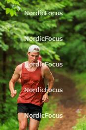 21.06.2024, Les Diablerets, Switzerland (SUI): Ilan Pittier (SUI) - Cross-Country summer training, Les Diablerets (SUI). www.nordicfocus.com. © Manzoni/NordicFocus. Every downloaded picture is fee-liable.