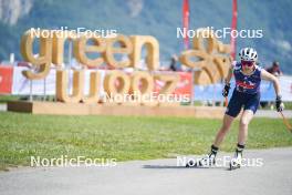 31.08.2024, Annecy, France (FRA): Teresa Stadlober (AUT) - Martin Fourcade Nordic Festival Cross-Country, Annecy (FRA). www.nordicfocus.com. © Thibaut/NordicFocus. Every downloaded picture is fee-liable.