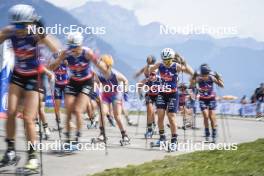 31.08.2024, Annecy, France (FRA): Jeanne Richard (FRA) - Martin Fourcade Nordic Festival Cross-Country, Annecy (FRA). www.nordicfocus.com. © Thibaut/NordicFocus. Every downloaded picture is fee-liable.